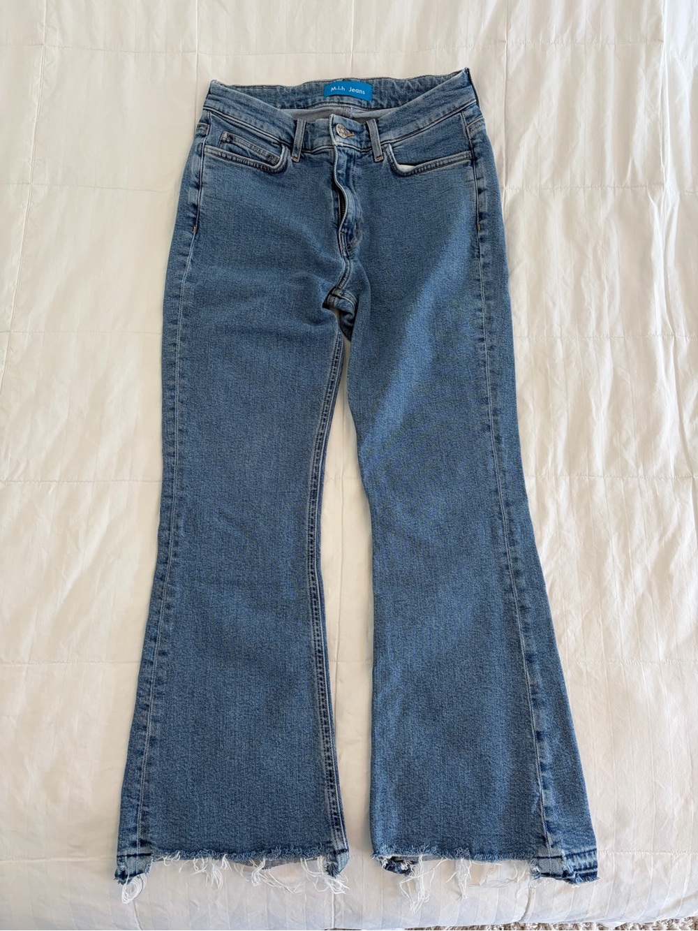 M.i.h. Lou Cropped Flare Jeans